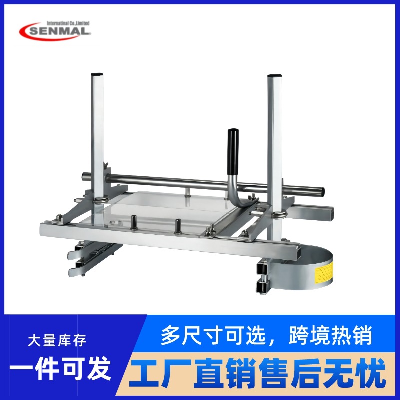 Fabricantes al por mayor estante de aserradero de corte transversal máquina de madera abridor soporte de aserrado motosierra motosierra marco de placa abierta