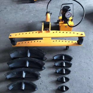 90 degree easy bending hydraulic pipe bender split type electric pipe bender galvanized round pipe arc bender
