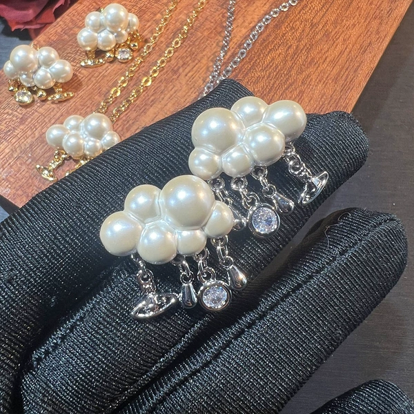 Silver ear jewelry