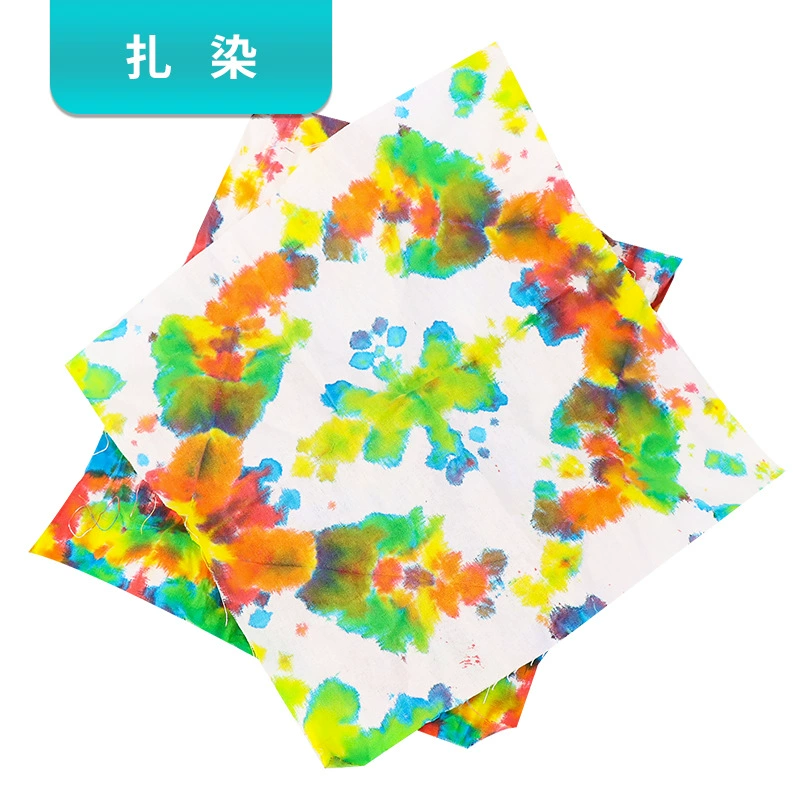 Окрашенный галстуком платок ручной работы, не относящийся к наследию, детский сад, ученик начальной школы, научный эксперимент, учебные пособия, технология, небольшой производственный материал, упаковка