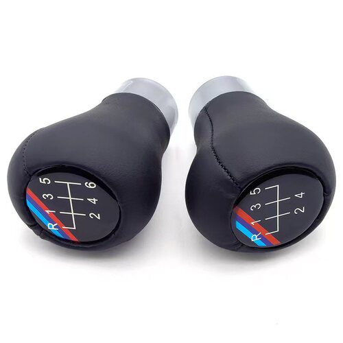 Suitable for BMW 5 7 Series Leather Wrapped Gear Lever Cover Shift Knob Shift Lever Automotive Accessory
