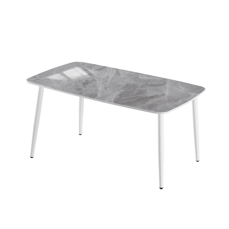 Marco blanco-borde gris italiano brillante