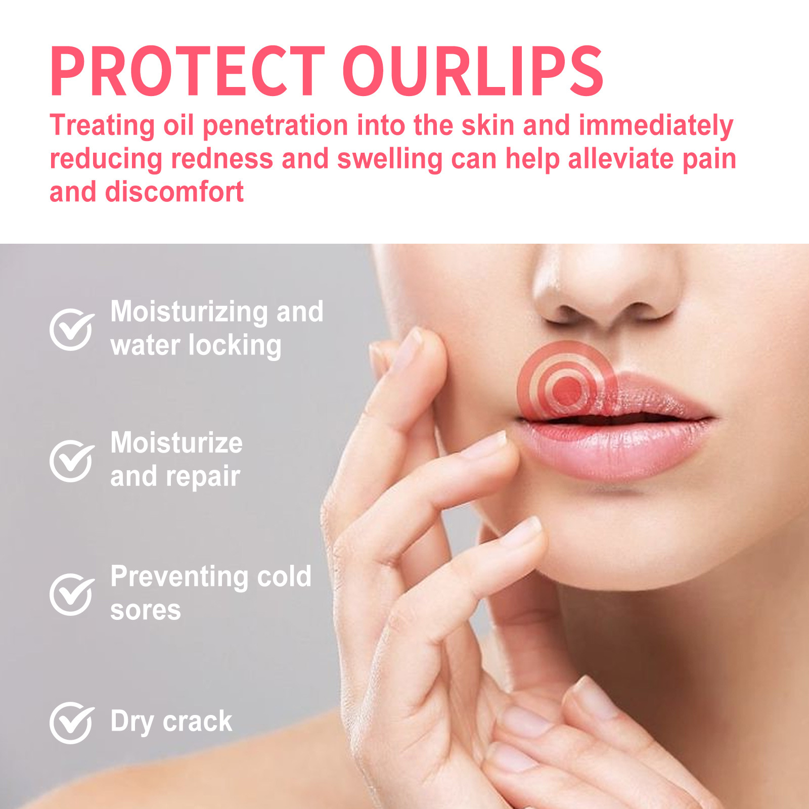 EELHOE hydrate, répare les peaux mortes, prévient les fissures sèches et soigne en douceur l'huile pour les lèvres_voghion.com