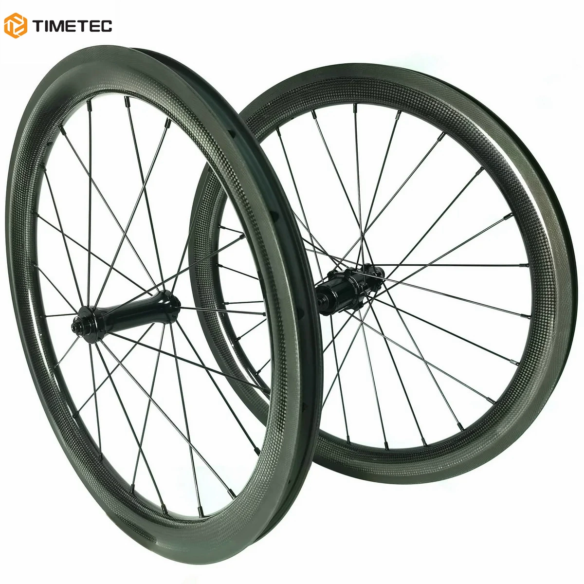 20 дюймов 406 углеродное волокно велосипеда отверстие вакуум BMX колесная пара 38mm45mm высокая Vтормоз