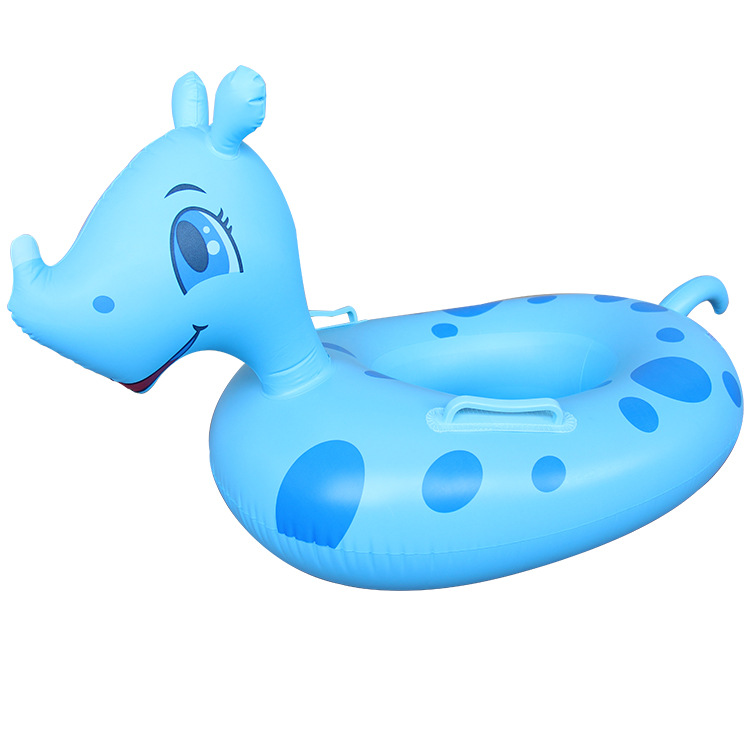 Fábrica directa de PVC anillo de natación infláble bote todo tipo de asiento infláble animal gran cantidad de stock barato