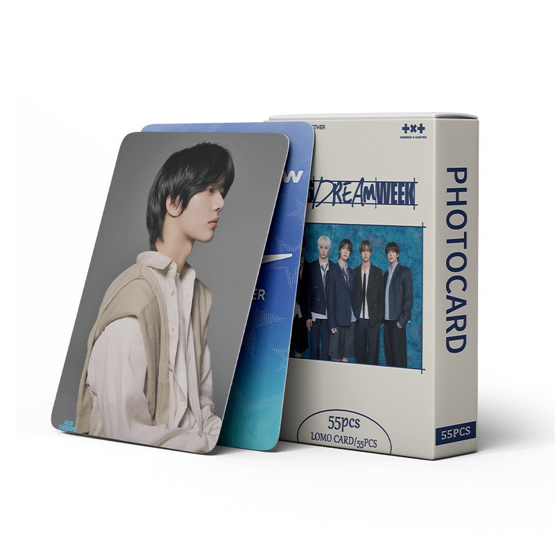 Cadena total, una gran cantidad de stock, 55 hojas de tinta BT SK IVE ATEEZ KPOP, estrellas coreanas alrededor de LOMO