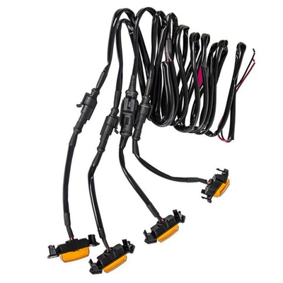 Car LED day running light indicator Gündüz işıqları