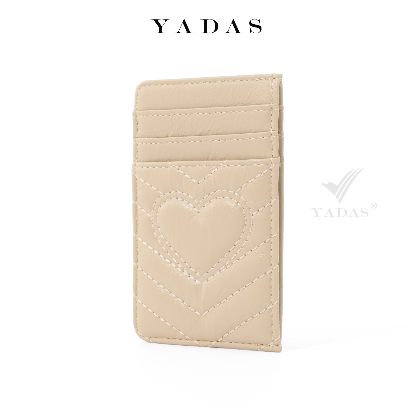 Bolsa de tarjetas bancarias de amor, nueva bolsa de mano PU, bolsa coreana, bolsa de tarjetas de almacenamiento multi-tarjeta ligera