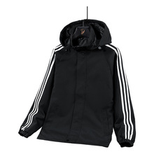 跨境春秋男士夹克时尚百搭男女情侣潮流休闲男装薄款风衣外套