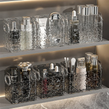 镜柜收纳盒卫生间浴室洗手台口红面膜化妆品整理盒洗漱台抽屉