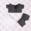 Classic suit jacket, shirt, set, 3 pieces