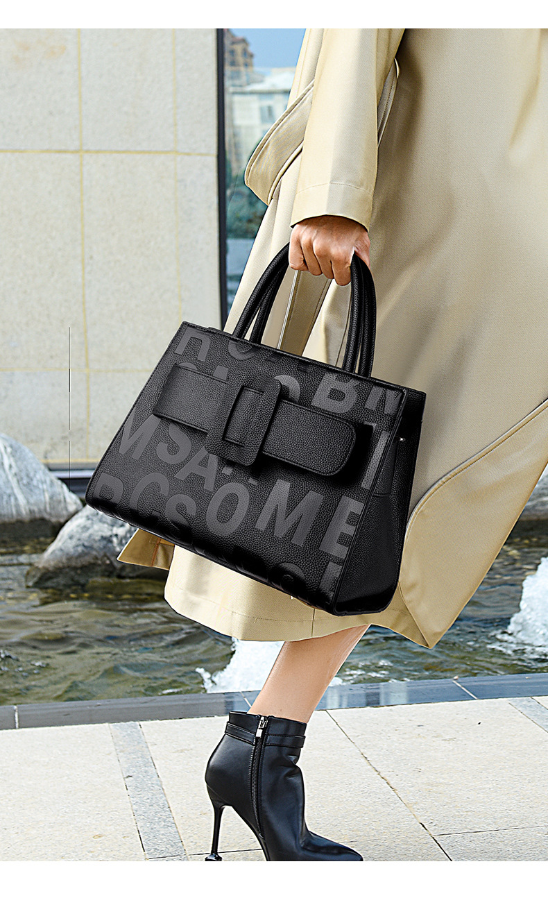 Borsa a tracolla donna grande capacità stile retrò elegante_voghion.com