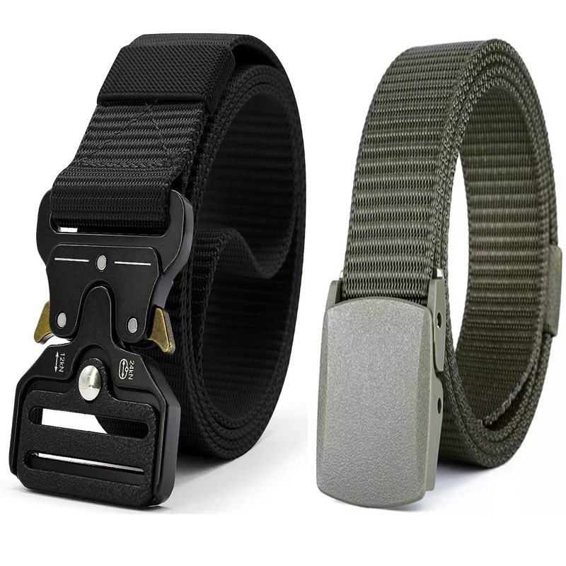 Cinturón táctico Cobra, cinturón de nailon, cinturón para hombre, cinturón de lona, cinturón para pantalón, cinturón extendido para hombre, cinturón versátil de moda para hombre