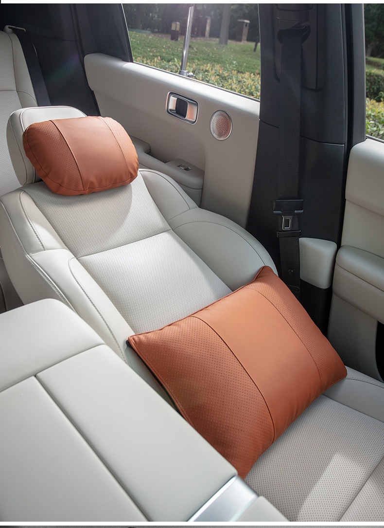 Changan Qiyuan A07/Q07 Special Car Headrest Neck Pillow A05Q05 Lumbar Support A06 Backrest Pillow Car Cushion Pillow Blanket