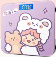 Báscula de grasa corporal para pérdida de peso Bluetooth inteligente y precisa medición de peso grasa carga corporal mujer hogar pequeña báscula electrónica