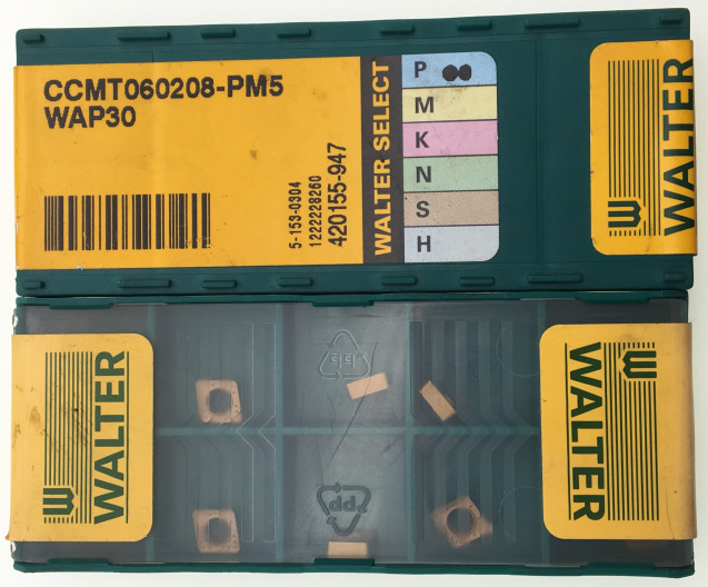 代理德国瓦尔特数控刀具CCMT120404-RP4 WPP20S车刀片 现货批发