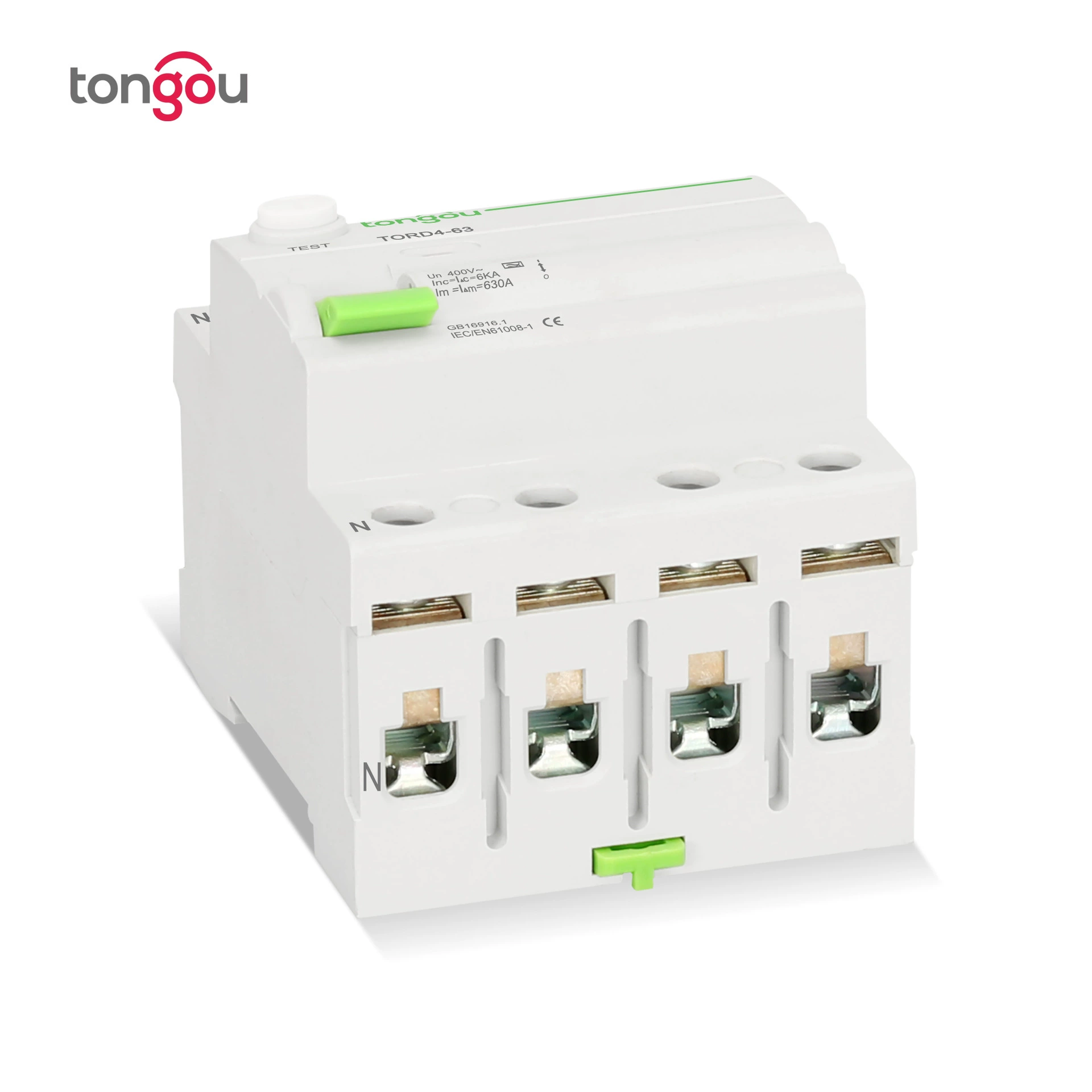 Type A leakage circuit breaker 4P63A leakage protection switch RCD remaining current mobile RCCB cross -border