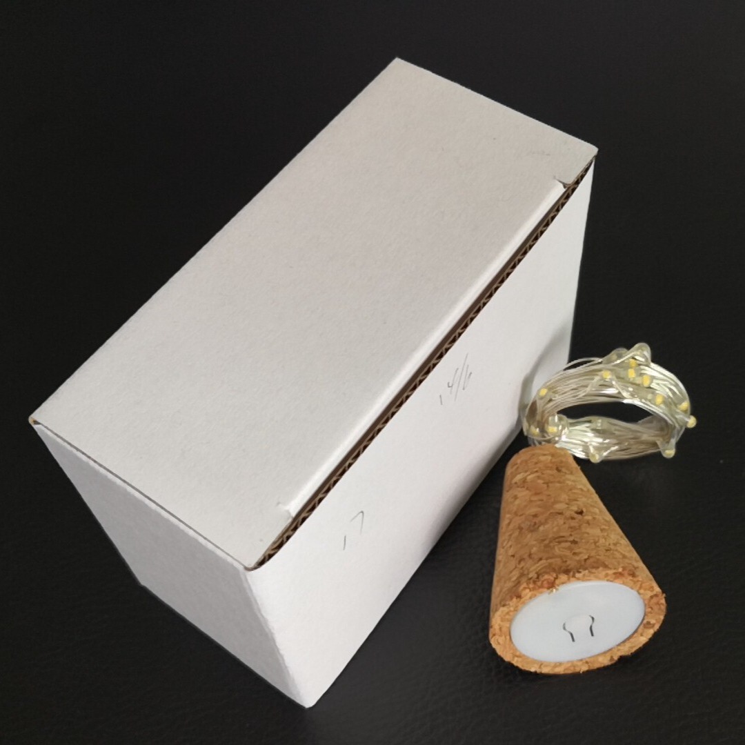 Corcho tapón de la botella de vino tinto LED alambre de cobre Cadena de luz dormitorio creativo chica corazón habitación diseño ins regalo luz decorativa