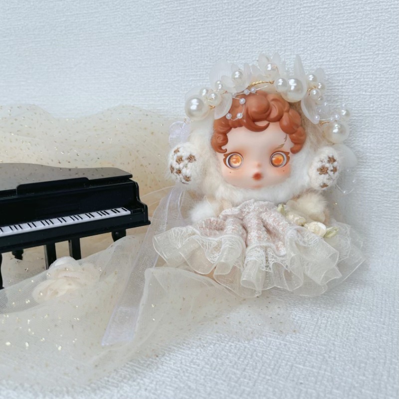 labubu娃衣配饰 SP冬日乐章公仔衣服挂件泡泡玛特衣服15cm—17cm|undefined