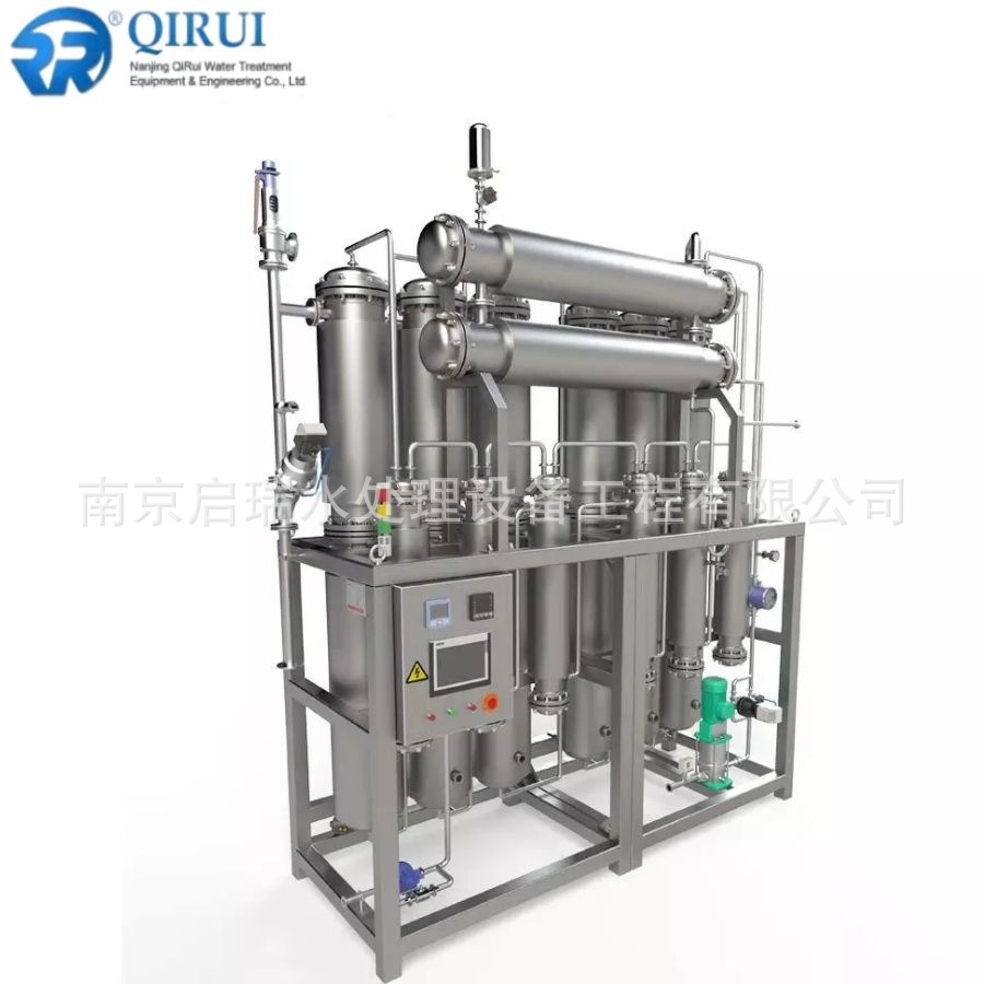 启瑞水处理 多效蒸馏水机 质量好 全自动半自动 全国可售