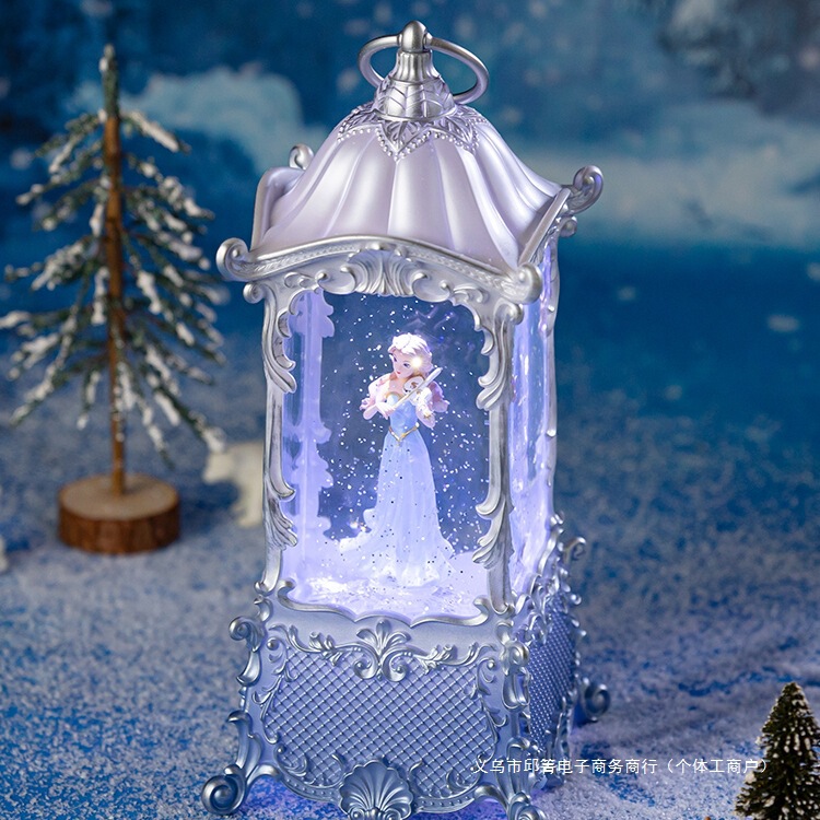 子供のバレエ回転プリンセスガールハート雪オルゴールオルゴール少女の誕生日プレゼント|undefined