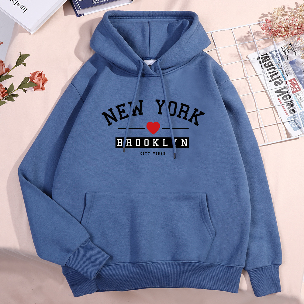 Nueva York Brooklyn City Vibes Letter Setwear Men Women New