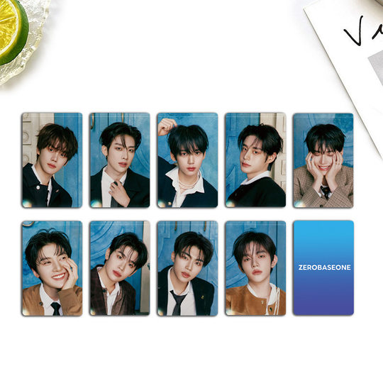 ZB1 2025fancon Fans Sign Small Card Postcard Field Week Random Card Self-timer Carter Classic Card