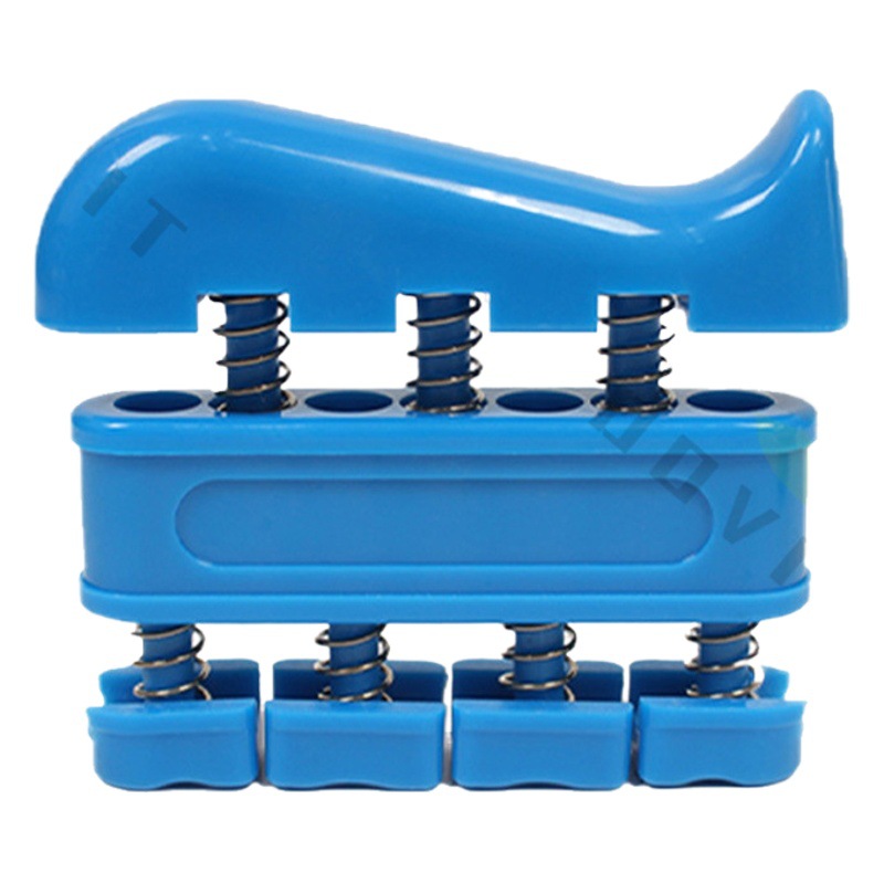 Entrenador de rehabilitación agarre de dedo equipo portátil de entrenamiento de dedo agarre de piano de descompresión de resorte de dos vías