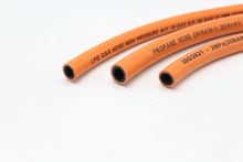 1/4“橘色煤气管，ISO3821,EN16436，橡胶管，LPG