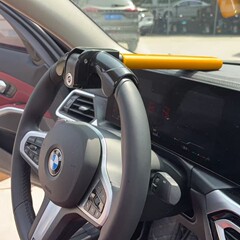 自動車ハンドルロック車用野球ロック2本の鍵円形ロックハートt型ロック自動車盗難防止ロック自動車用品