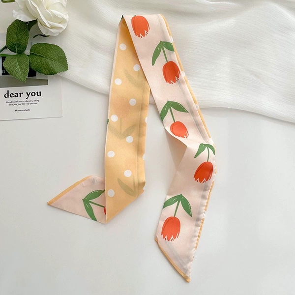 Polka dot tulip yellow