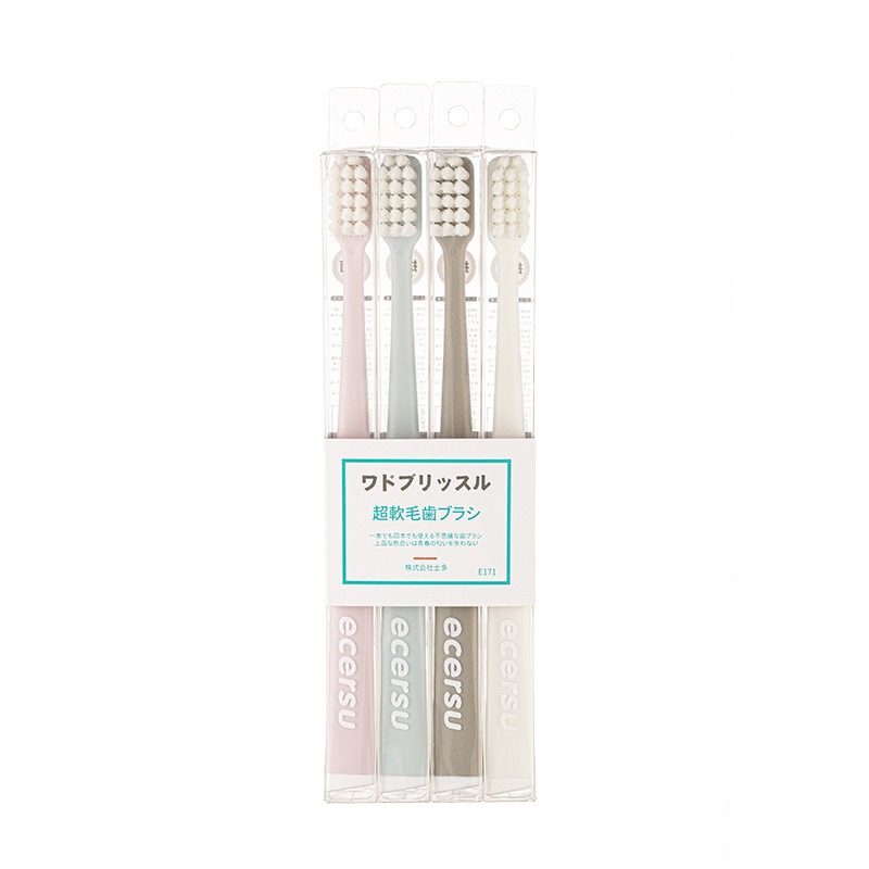 Dr. Chen Silver Ion Antibacterial Soft Bristle Toothbrush Adult Small Head High-End Couple Toothbrush Individually Packaged Manufacturer Wholesale