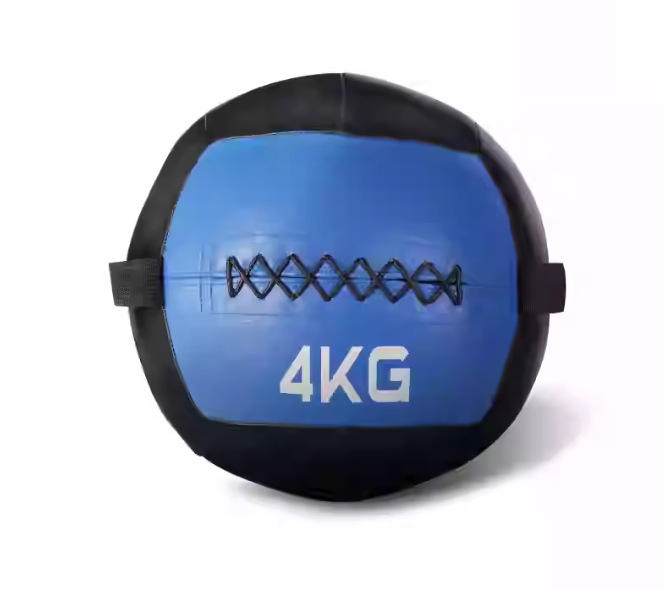 Bola medicinal Fitness Bola con soporte de peso Squash Yoga sólido suave Bola de gravedad Ejercicio de fuerza central Color de entrenamiento