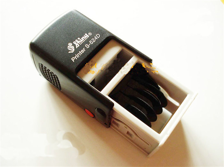 ̨��Shiny������S-524D�ɵ����ڷ�תӡ��24*24mm��īӡ�²�������