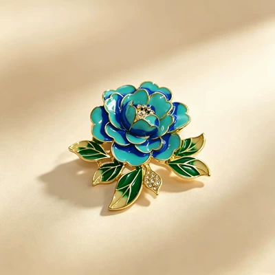 suit coat floral brooch – Yaxa sancaqları