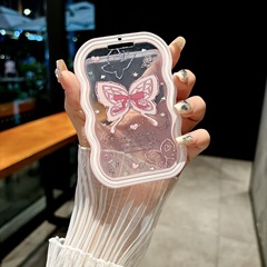 凱蒂貓HelloKitty新款化妝鏡梳鏡一體便攜卡通可愛摺疊隨身小梳子