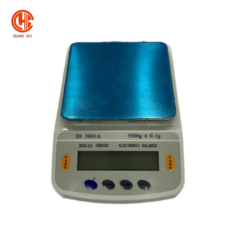 DJ5001A电子秤电子天平数字克拉刻度精确至0.1g适用黄金珠宝称量