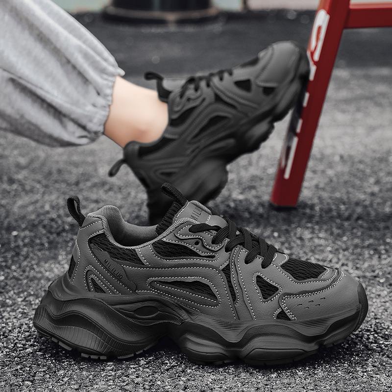 2025 primavera y verano nuevos zapatos de estilo masculino, moda retro, zapatos deportivos casuales de hombre transpirables image 5