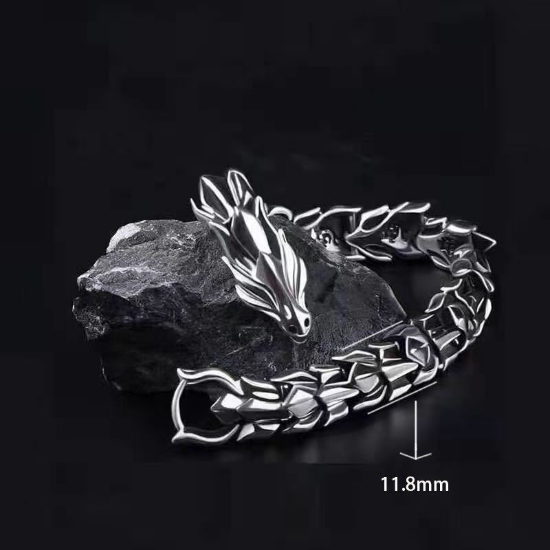 Punk Dragon Alliage Placage Hommes Bracelets display picture 1