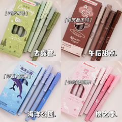 白雪FP32直液式鋼筆ins高顏值小學生三年級用EF尖大容量練字鋼筆