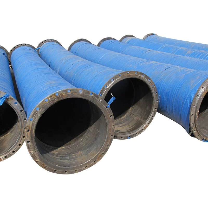 Шланг высокого давления Масляная труба Фланцевый дренажный шланг с каркасом из высокопрочной оплетки стальной проволоки большого диаметра Шланг для дренажа шлама