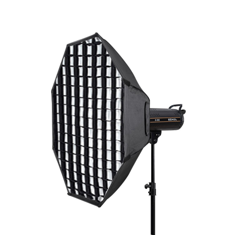 Caja suave parabólica de boca profunda de montaje rápido Shitak 90 con caja suave de pulido profundo de rejilla