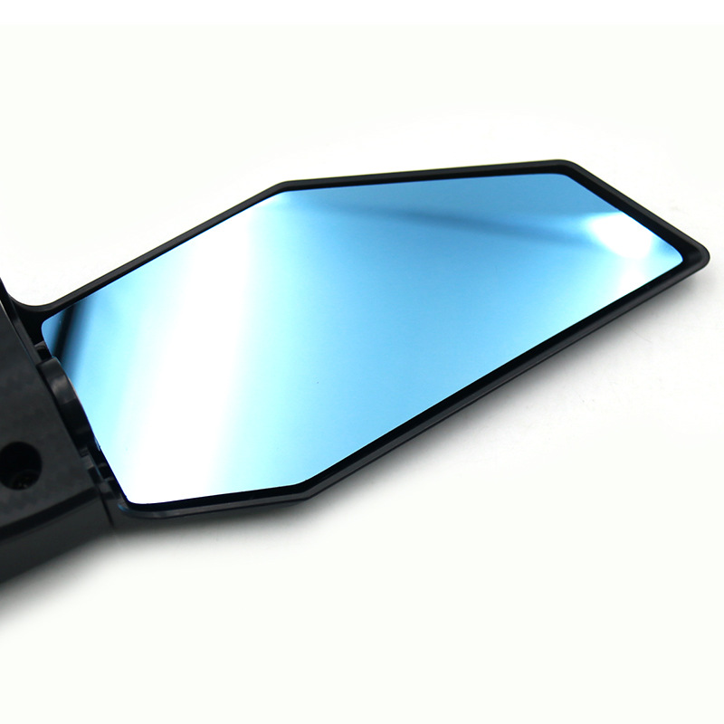 Moxin motorcycle modified rearview mirror universal suitable for R25 NMAX NINJA sports car reflector with yellow light