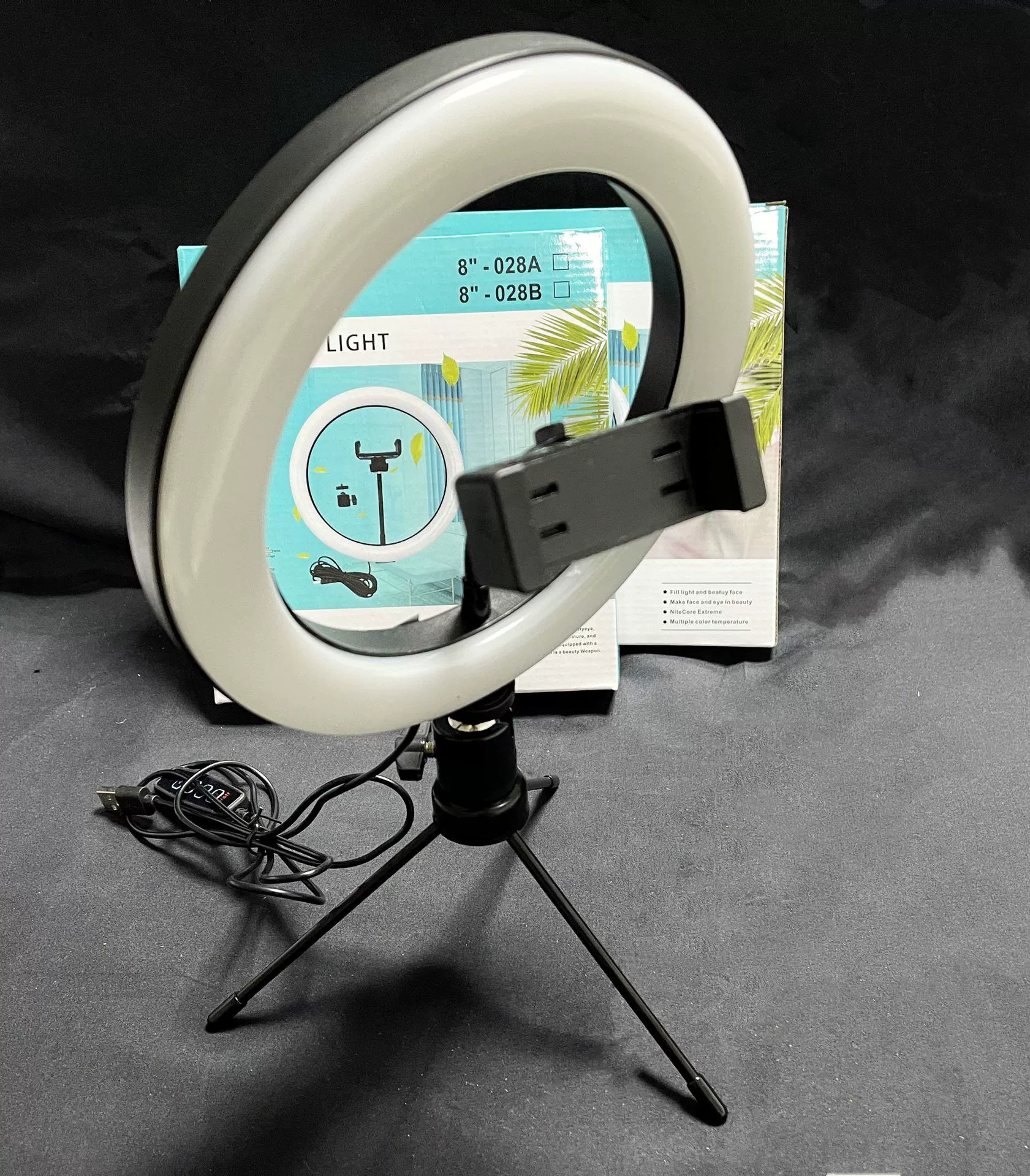 LED-светильник для заполнения, мобильный телефон, 8 дюймов, 20 см