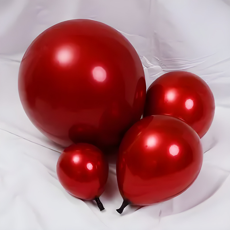 Personalizada doble globo de espesor doble bola de boda decoración de la casa de bodas logotipo de impresión diseño de cumpleaños escena de compromiso