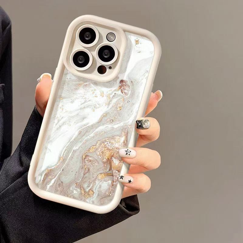 Funda para teléfono móvil iphone16pro para personalidad europea y americana Apple 15 anti-caída 14/11/13promax nuevo 12x