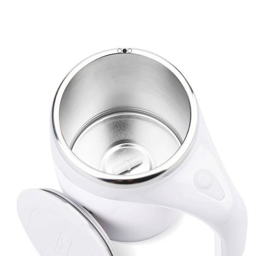 Fully automatic mixing cup stainless steel lazy magnetized cup automatic magnetic cup portable coffee cup printable mug