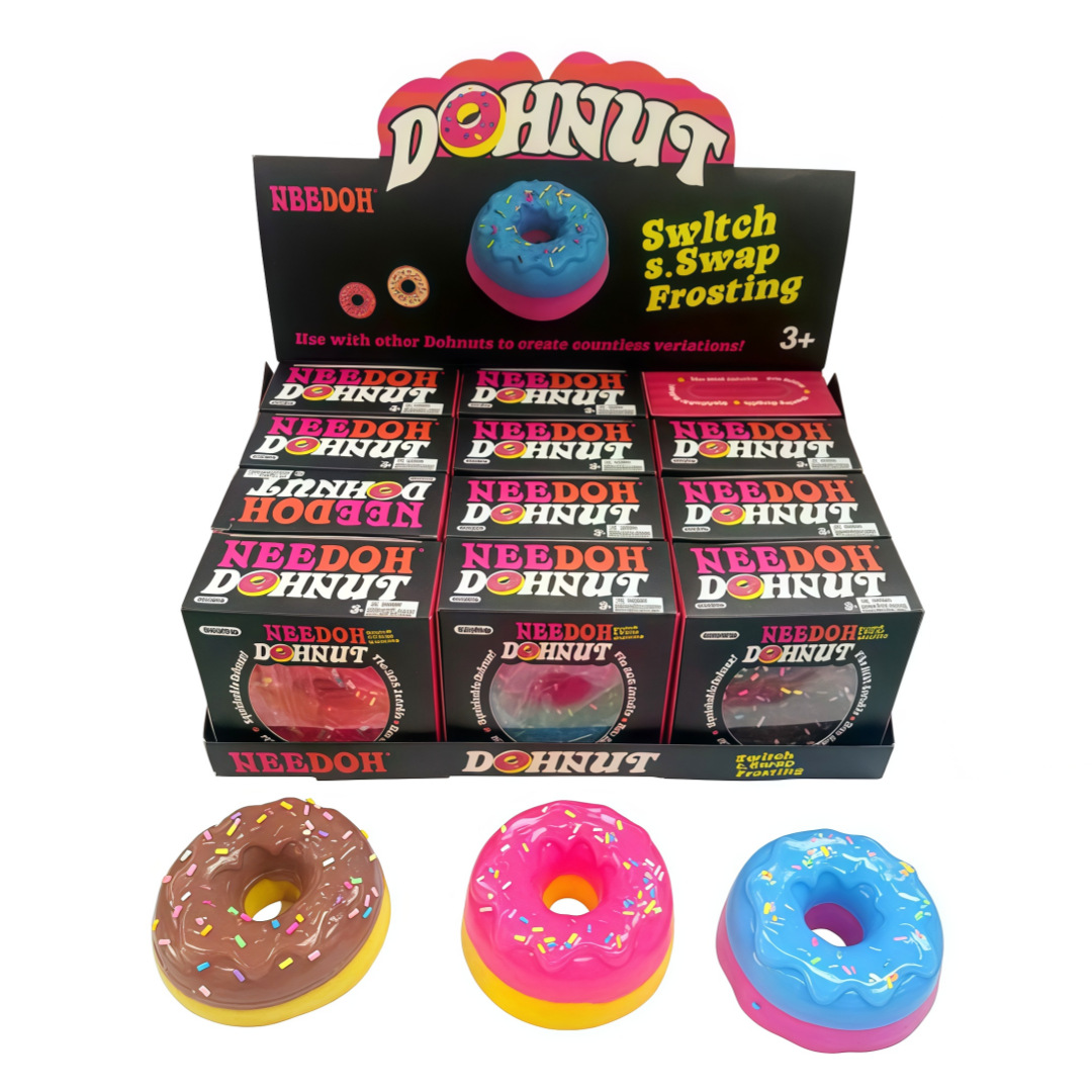 Игрушка-антистресс NeeDoh Dippin Donut цвет 1