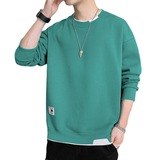 Весенний свитшот, демисезонный лонгслив, дизайнерский значок для отдыха, свободный крой, осенний сезон, короткий рукав