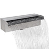 304 Stainless steel Waterfall outlet tycoon indoor Water wall Spout outdoors Yuchi Water curtain Flow trough